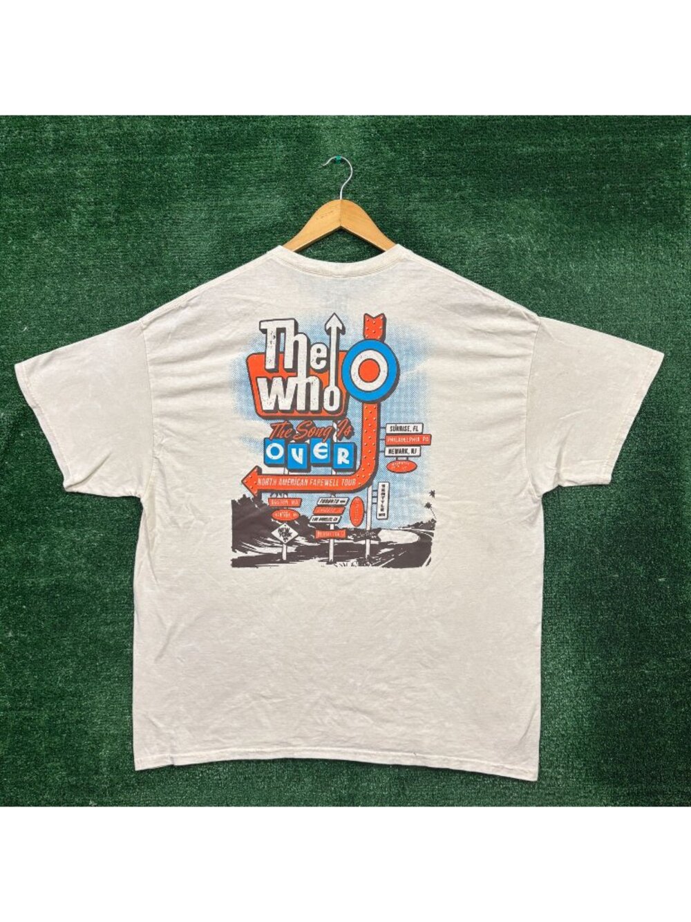 The Who North American Farewell Tour T-Shirt Size 2xl